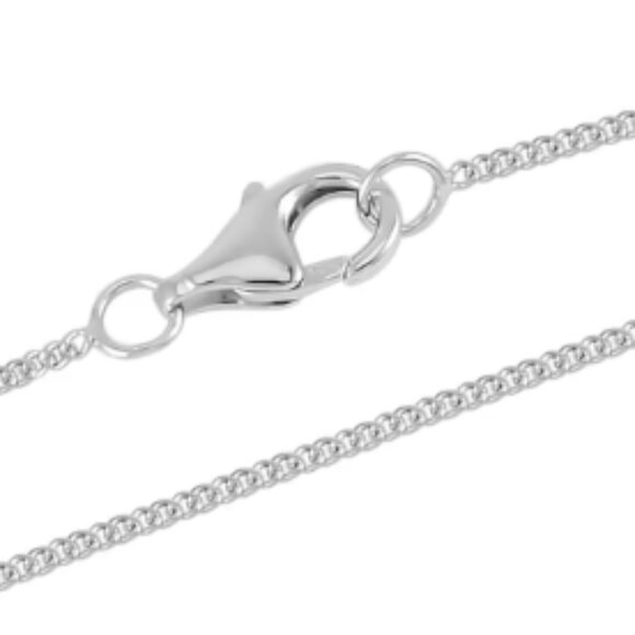 Tahitian Cultured Carved Pearl 9-10mm and Moissanite Pendant Necklace 9-10mm - Picture 4 of 4